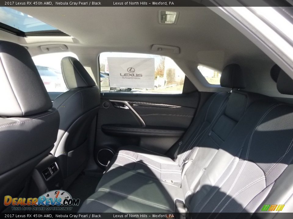 2017 Lexus RX 450h AWD Nebula Gray Pearl / Black Photo #8