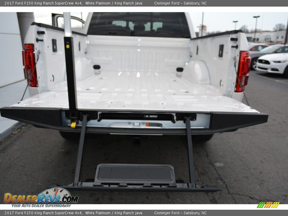 2017 Ford F150 King Ranch SuperCrew 4x4 White Platinum / King Ranch Java Photo #6