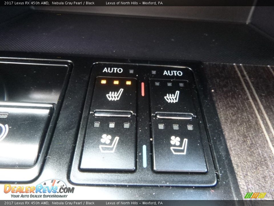 2017 Lexus RX 450h AWD Nebula Gray Pearl / Black Photo #14