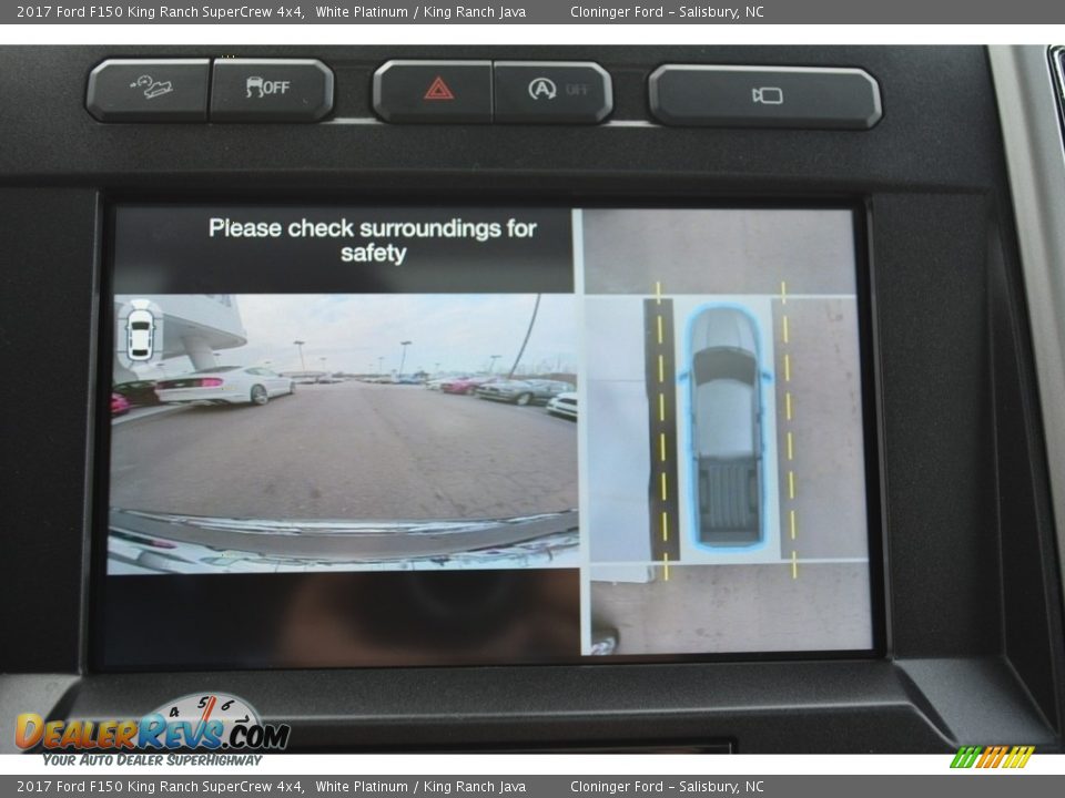 2017 Ford F150 King Ranch SuperCrew 4x4 White Platinum / King Ranch Java Photo #18