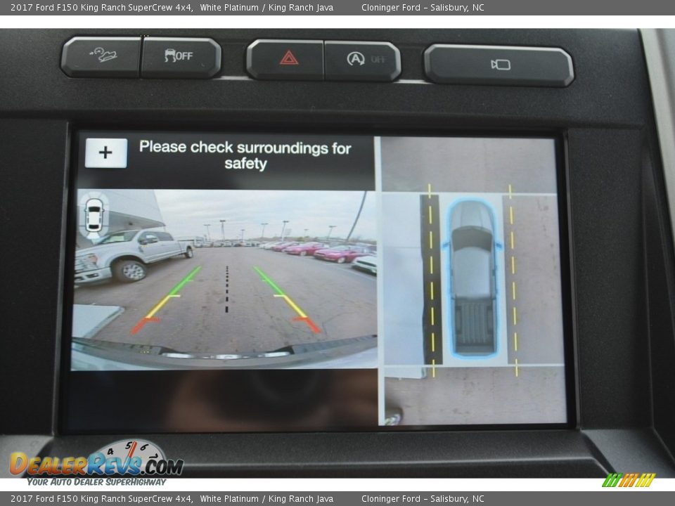 2017 Ford F150 King Ranch SuperCrew 4x4 White Platinum / King Ranch Java Photo #19