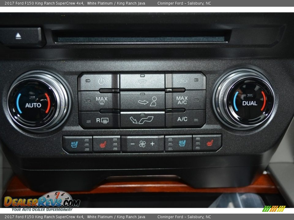 2017 Ford F150 King Ranch SuperCrew 4x4 White Platinum / King Ranch Java Photo #20