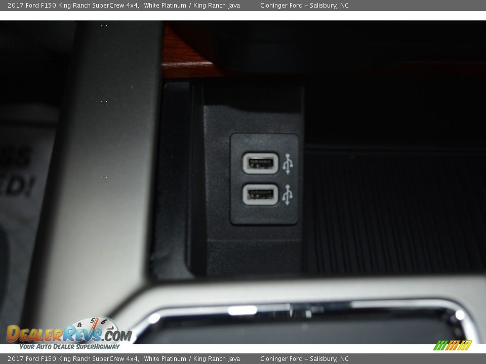 2017 Ford F150 King Ranch SuperCrew 4x4 White Platinum / King Ranch Java Photo #21