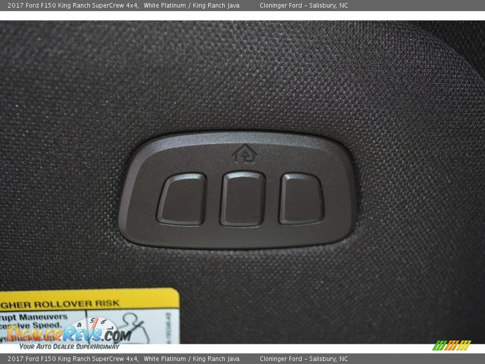 2017 Ford F150 King Ranch SuperCrew 4x4 White Platinum / King Ranch Java Photo #27
