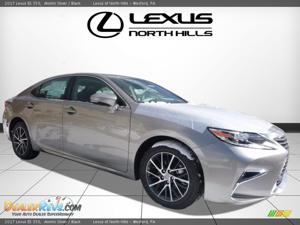 2017 Lexus ES 350 Atomic Silver / Black Photo #1