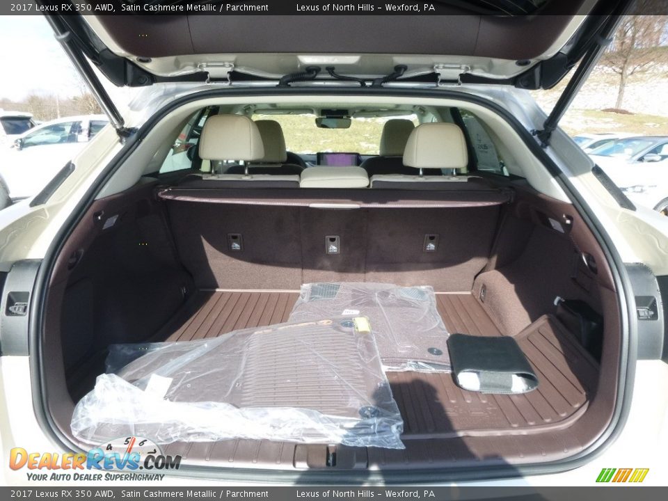 2017 Lexus RX 350 AWD Satin Cashmere Metallic / Parchment Photo #6