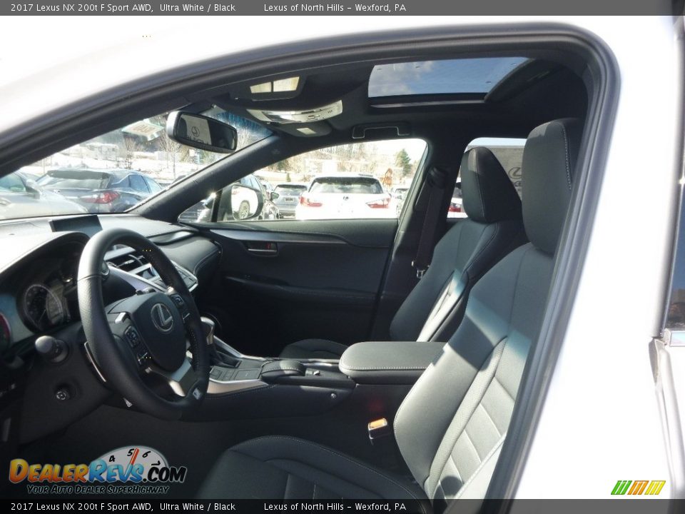 2017 Lexus NX 200t F Sport AWD Ultra White / Black Photo #7
