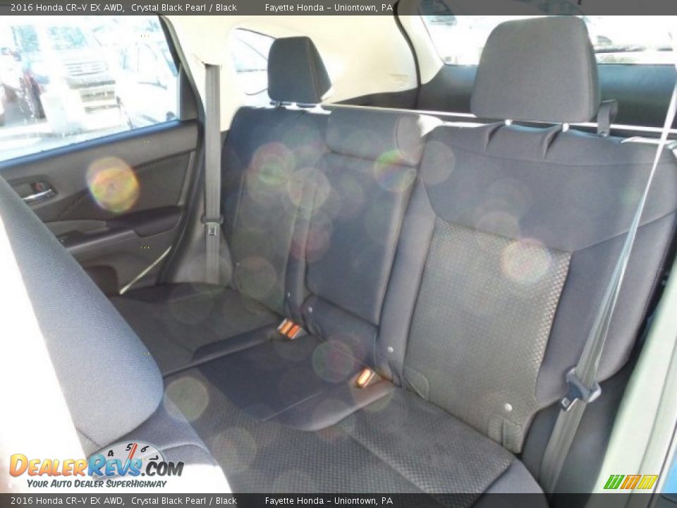 2016 Honda CR-V EX AWD Crystal Black Pearl / Black Photo #9