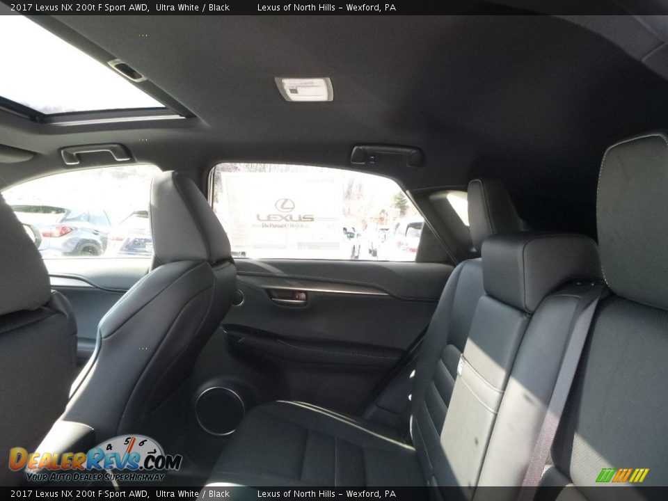 2017 Lexus NX 200t F Sport AWD Ultra White / Black Photo #8