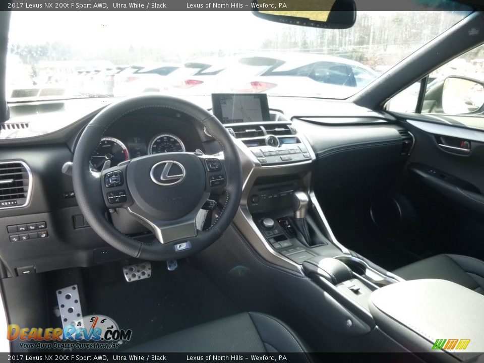 2017 Lexus NX 200t F Sport AWD Ultra White / Black Photo #9