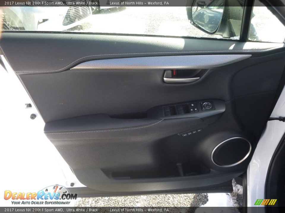 2017 Lexus NX 200t F Sport AWD Ultra White / Black Photo #10