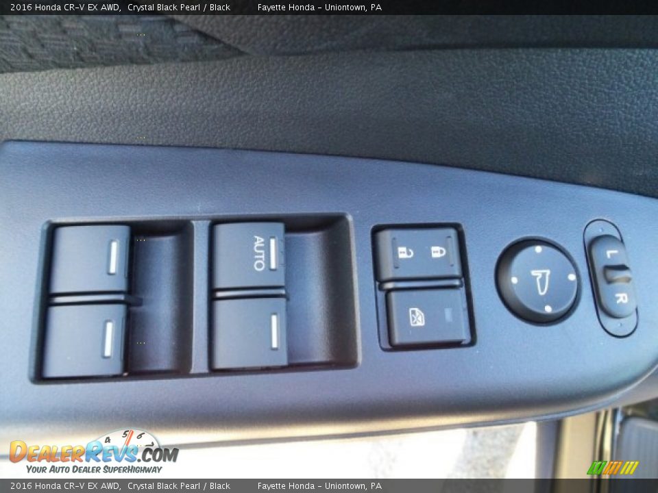 2016 Honda CR-V EX AWD Crystal Black Pearl / Black Photo #13