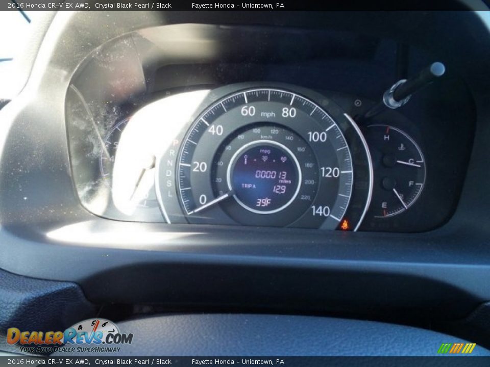 2016 Honda CR-V EX AWD Crystal Black Pearl / Black Photo #15
