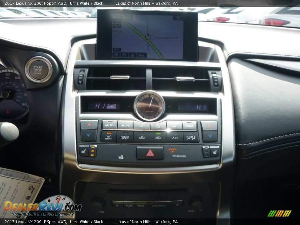 2017 Lexus NX 200t F Sport AWD Ultra White / Black Photo #13