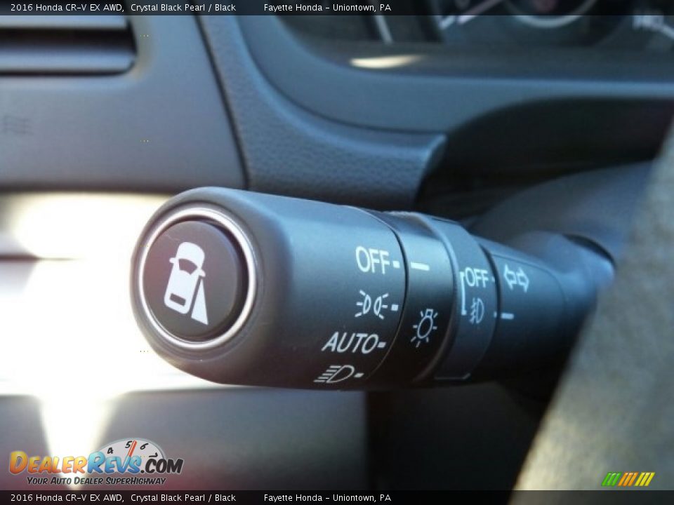 2016 Honda CR-V EX AWD Crystal Black Pearl / Black Photo #18
