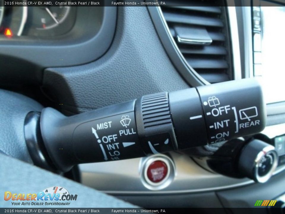 2016 Honda CR-V EX AWD Crystal Black Pearl / Black Photo #20