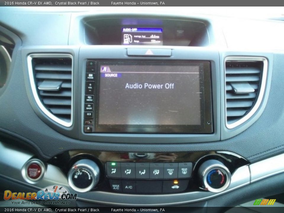 2016 Honda CR-V EX AWD Crystal Black Pearl / Black Photo #21