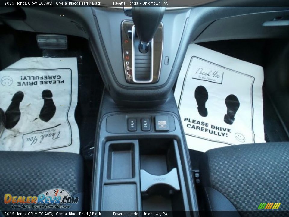 2016 Honda CR-V EX AWD Crystal Black Pearl / Black Photo #22