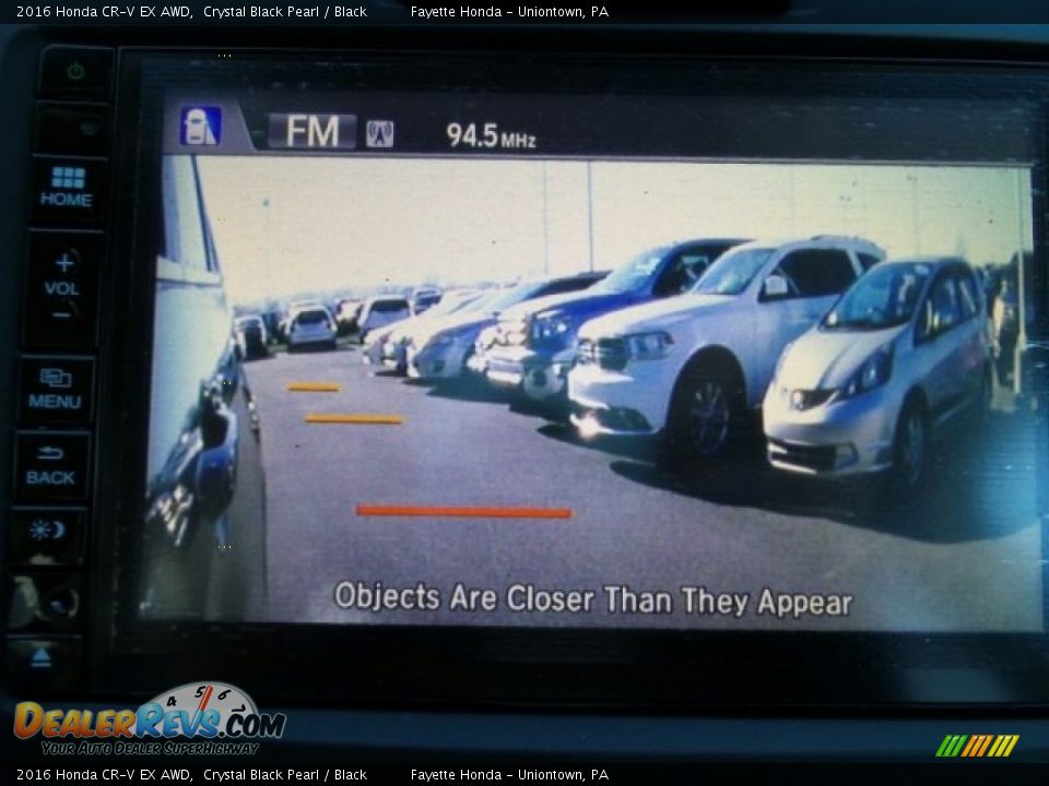 2016 Honda CR-V EX AWD Crystal Black Pearl / Black Photo #23