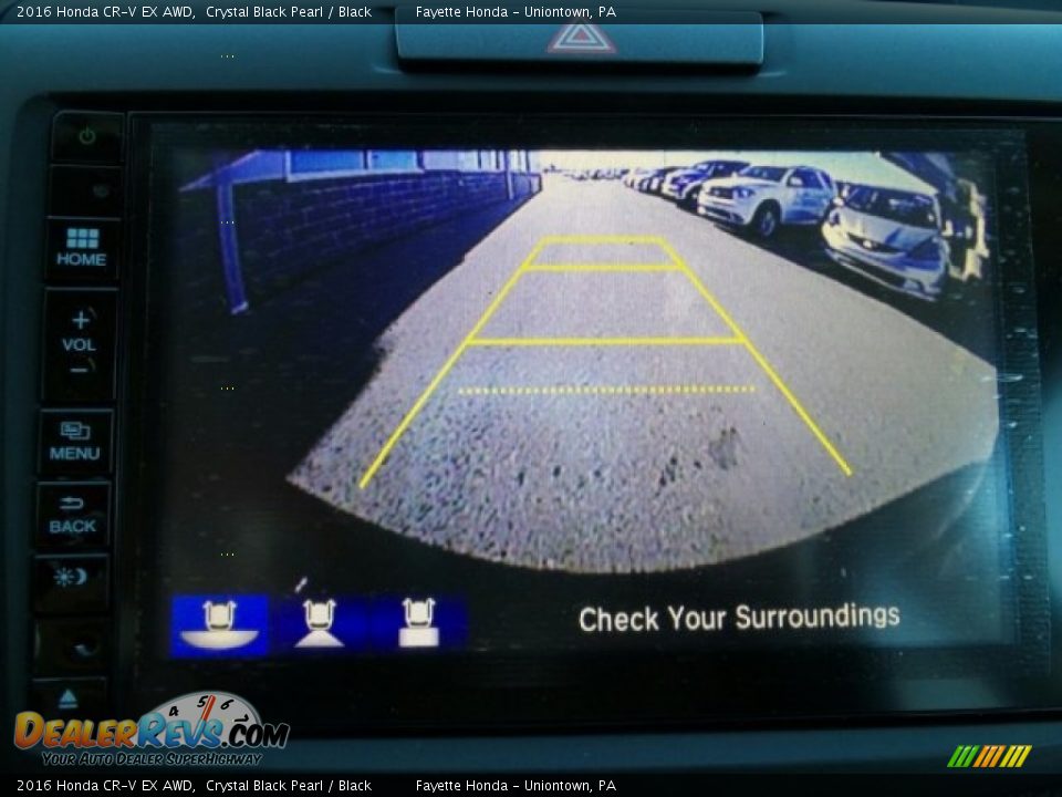 2016 Honda CR-V EX AWD Crystal Black Pearl / Black Photo #24