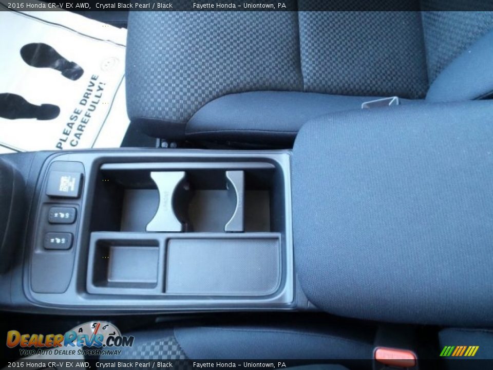 2016 Honda CR-V EX AWD Crystal Black Pearl / Black Photo #25