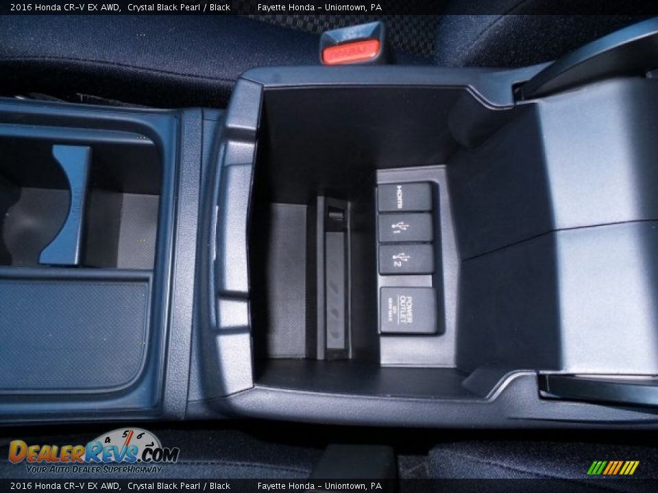 2016 Honda CR-V EX AWD Crystal Black Pearl / Black Photo #26