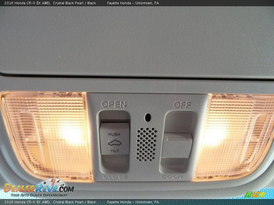 2016 Honda CR-V EX AWD Crystal Black Pearl / Black Photo #27