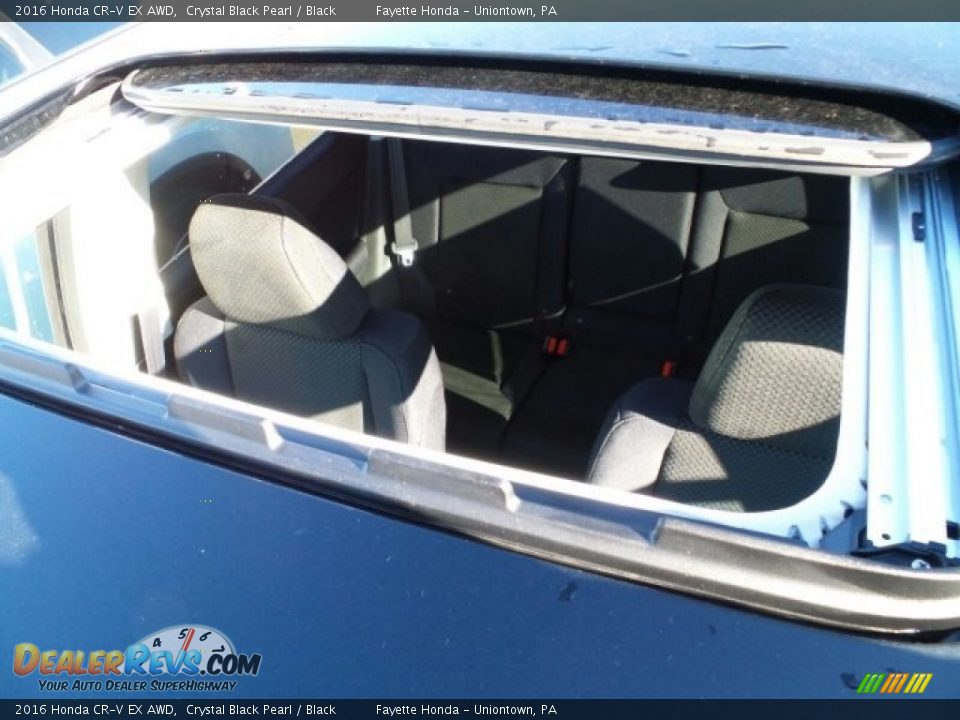 2016 Honda CR-V EX AWD Crystal Black Pearl / Black Photo #28
