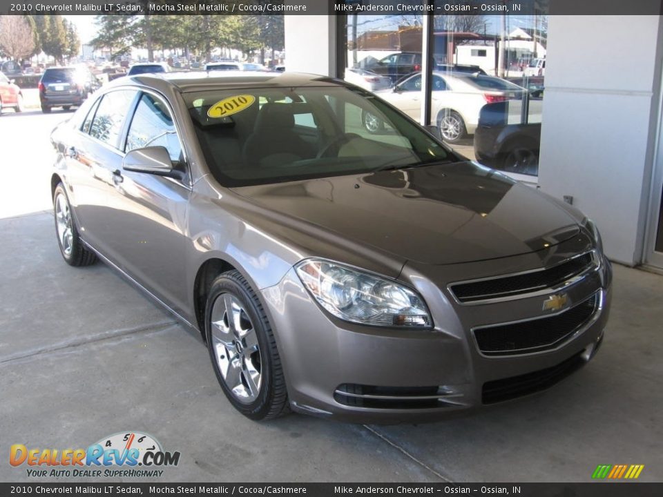 2010 Chevrolet Malibu LT Sedan Mocha Steel Metallic / Cocoa/Cashmere Photo #1