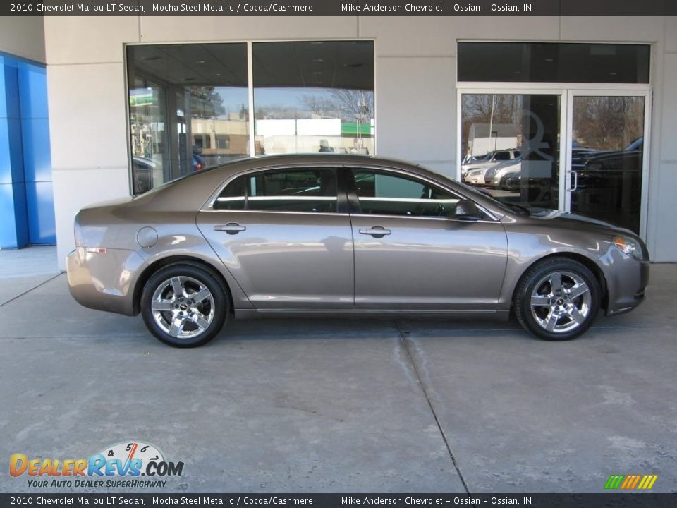 2010 Chevrolet Malibu LT Sedan Mocha Steel Metallic / Cocoa/Cashmere Photo #2