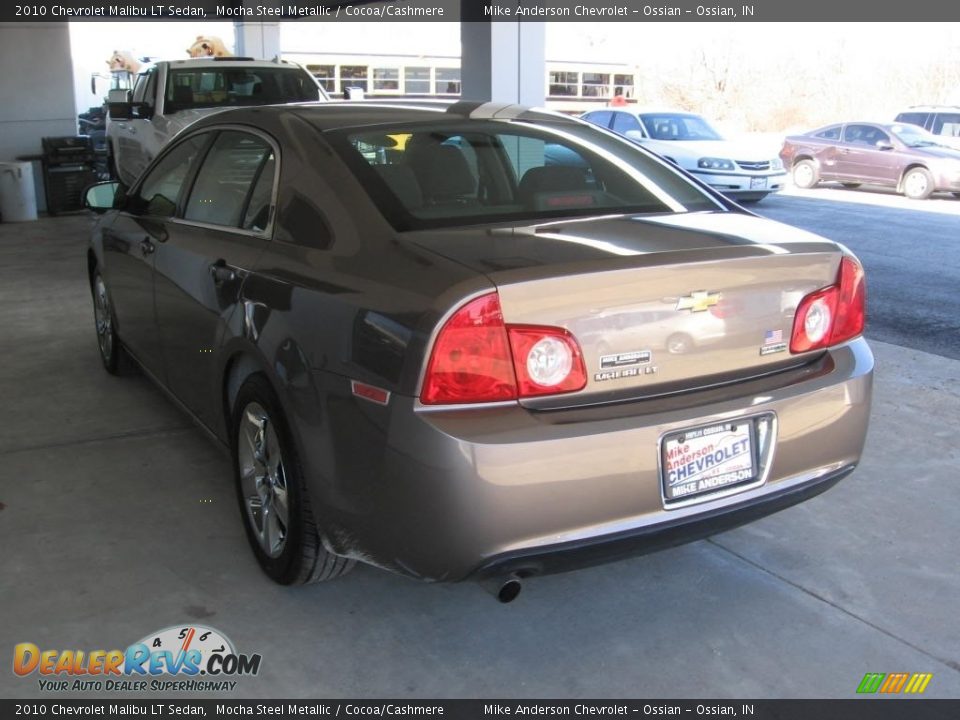 2010 Chevrolet Malibu LT Sedan Mocha Steel Metallic / Cocoa/Cashmere Photo #3