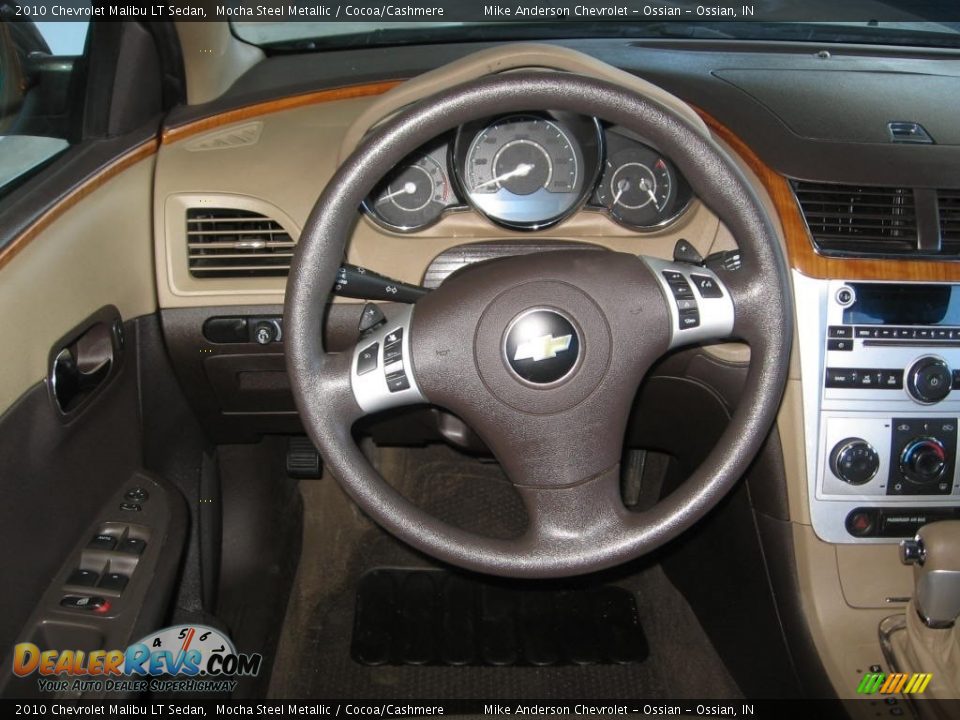 2010 Chevrolet Malibu LT Sedan Mocha Steel Metallic / Cocoa/Cashmere Photo #4
