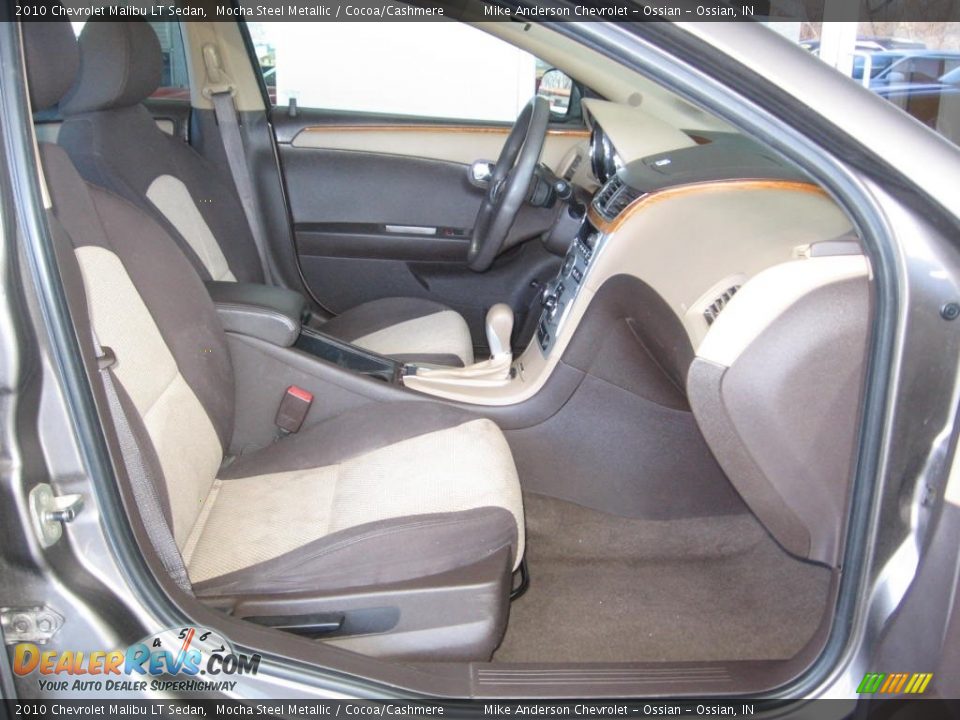 2010 Chevrolet Malibu LT Sedan Mocha Steel Metallic / Cocoa/Cashmere Photo #8