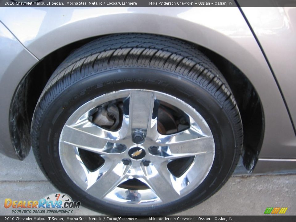 2010 Chevrolet Malibu LT Sedan Mocha Steel Metallic / Cocoa/Cashmere Photo #15