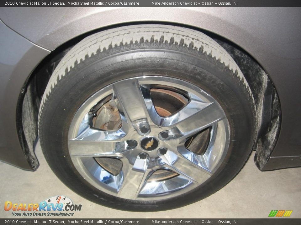 2010 Chevrolet Malibu LT Sedan Mocha Steel Metallic / Cocoa/Cashmere Photo #18