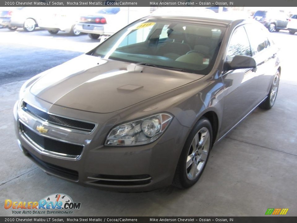 2010 Chevrolet Malibu LT Sedan Mocha Steel Metallic / Cocoa/Cashmere Photo #20