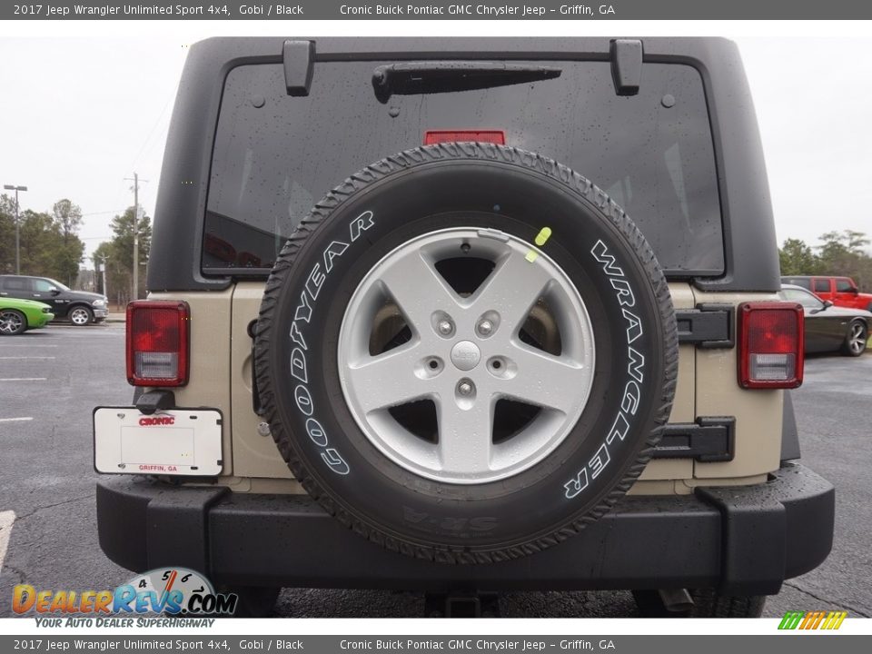 2017 Jeep Wrangler Unlimited Sport 4x4 Gobi / Black Photo #6