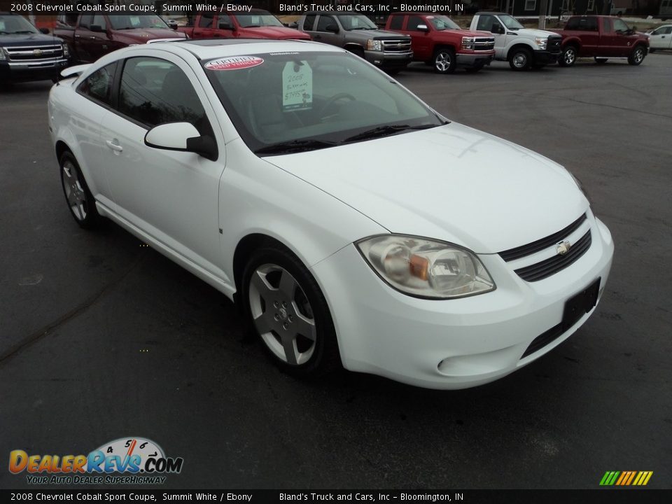 Front 3/4 View of 2008 Chevrolet Cobalt Sport Coupe Photo #5