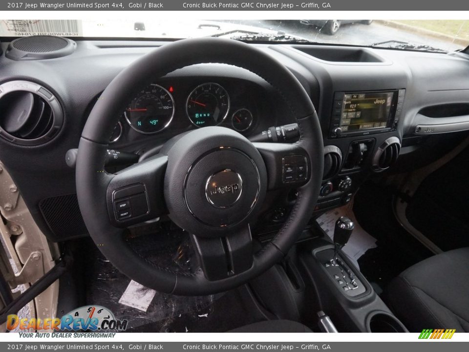 2017 Jeep Wrangler Unlimited Sport 4x4 Gobi / Black Photo #10