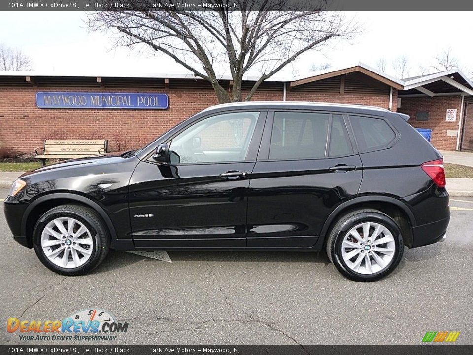2014 BMW X3 xDrive28i Jet Black / Black Photo #2