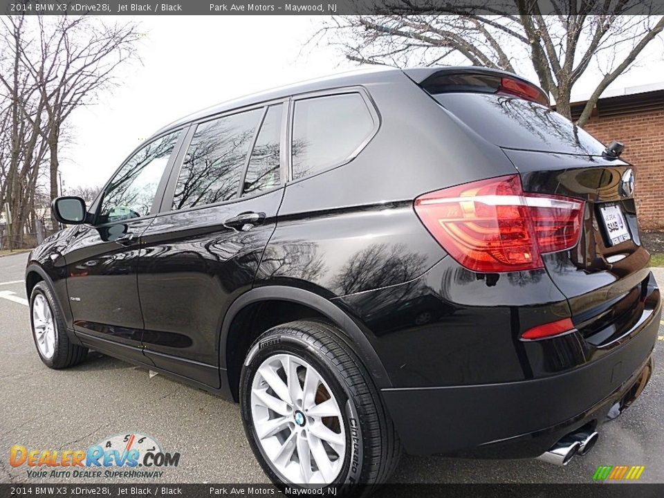 2014 BMW X3 xDrive28i Jet Black / Black Photo #3