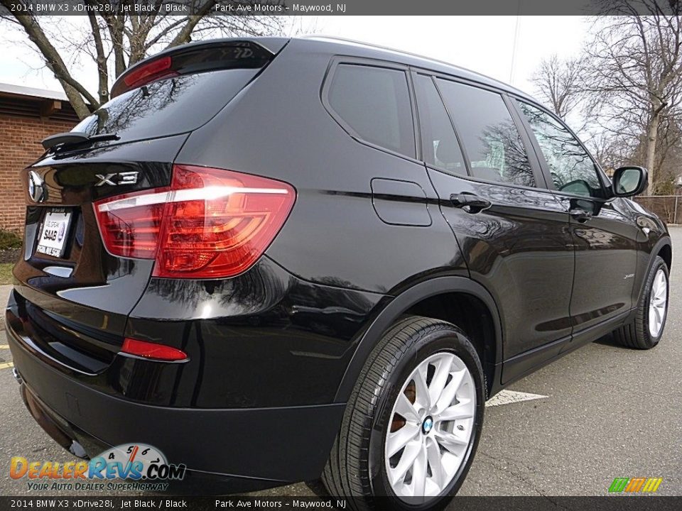 2014 BMW X3 xDrive28i Jet Black / Black Photo #5