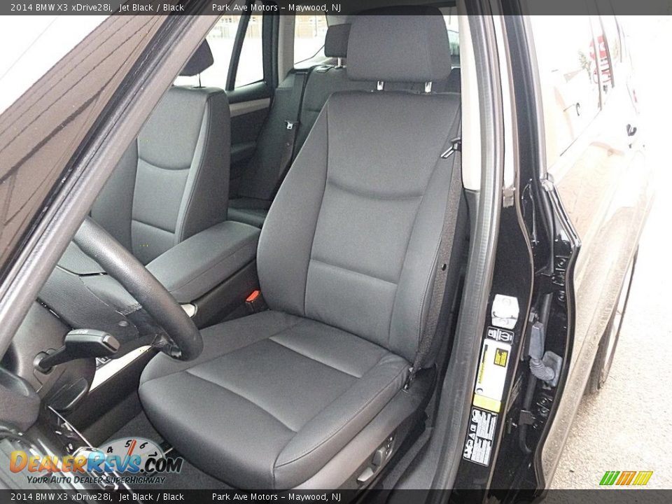 2014 BMW X3 xDrive28i Jet Black / Black Photo #11