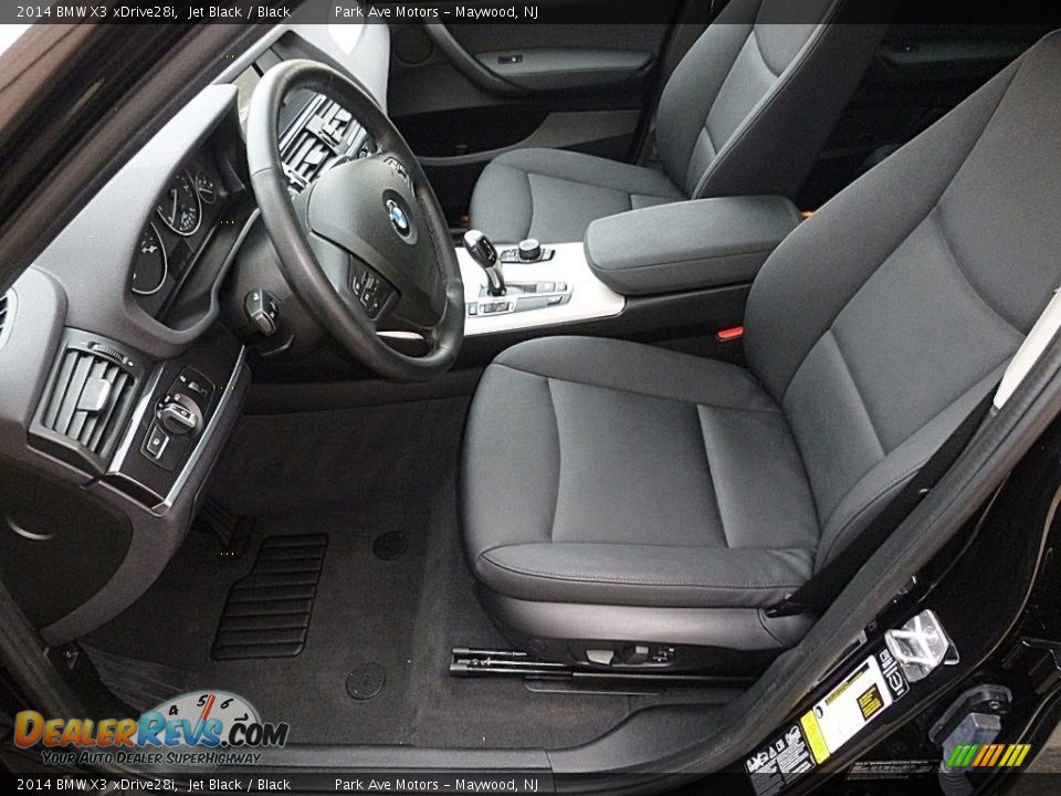 2014 BMW X3 xDrive28i Jet Black / Black Photo #12