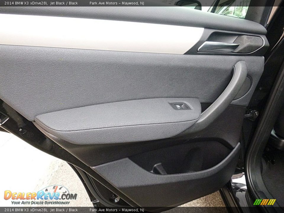 2014 BMW X3 xDrive28i Jet Black / Black Photo #14