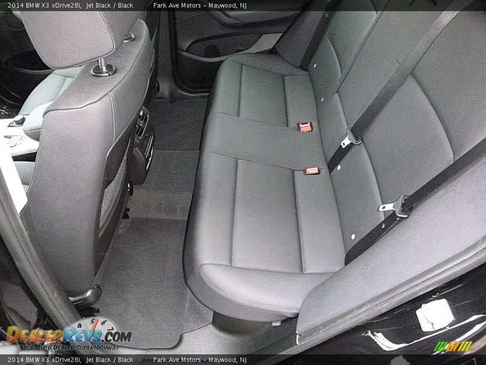 2014 BMW X3 xDrive28i Jet Black / Black Photo #16
