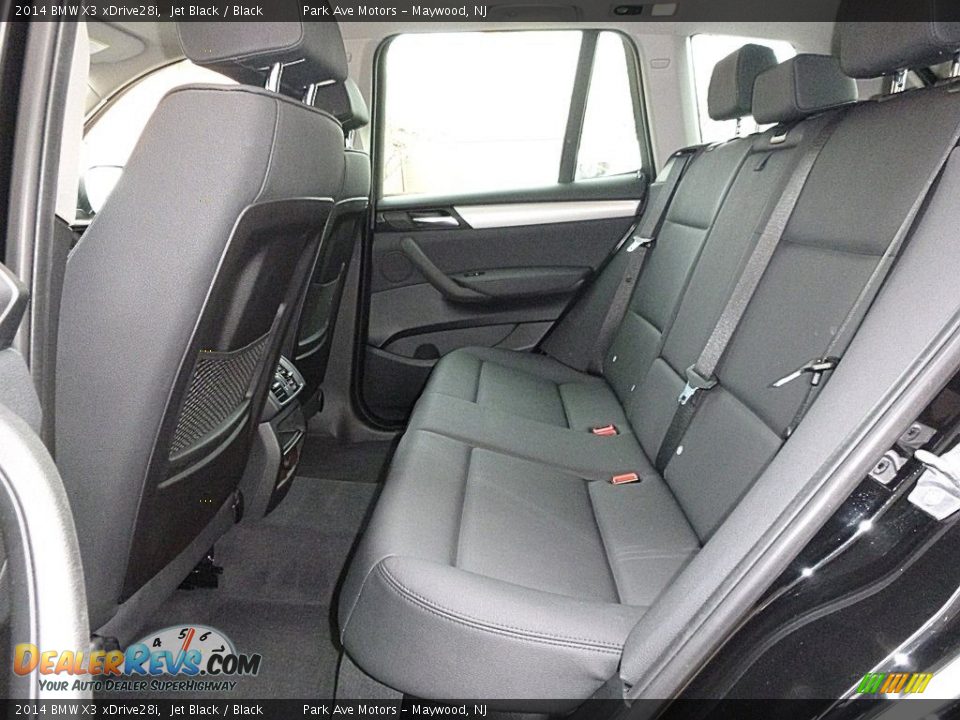 2014 BMW X3 xDrive28i Jet Black / Black Photo #17