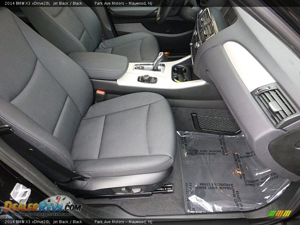 2014 BMW X3 xDrive28i Jet Black / Black Photo #20