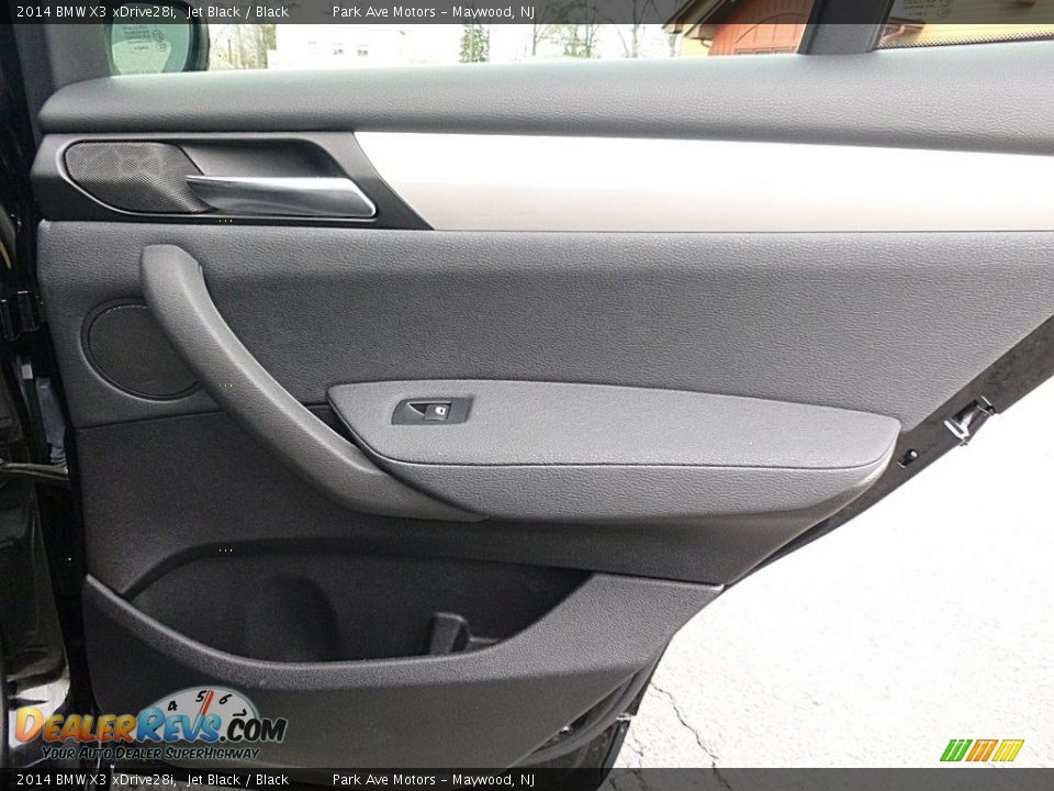 2014 BMW X3 xDrive28i Jet Black / Black Photo #22