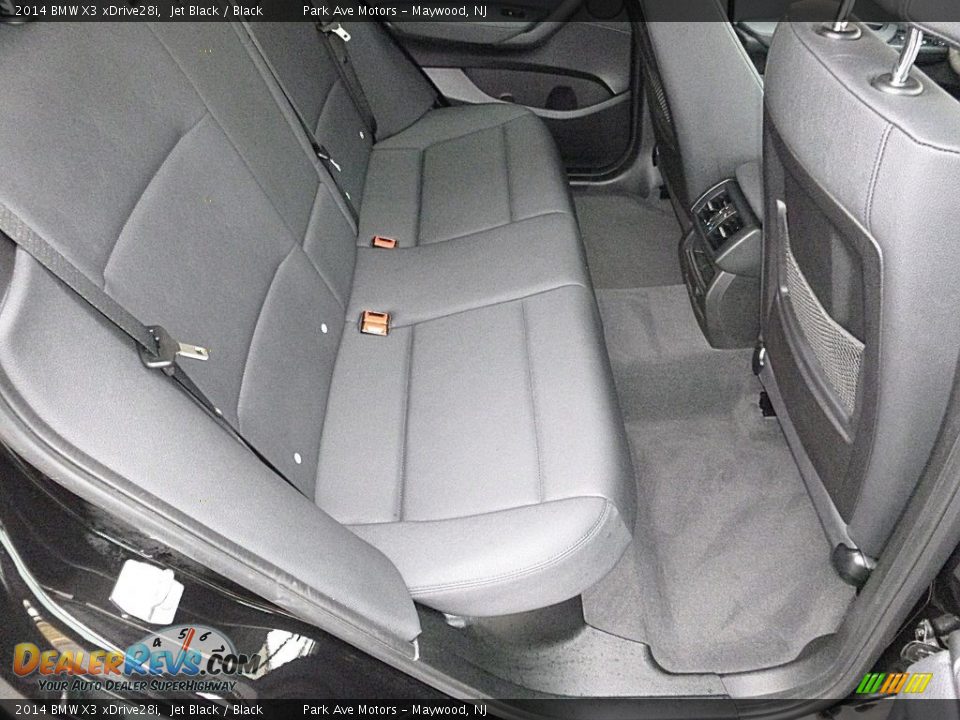 2014 BMW X3 xDrive28i Jet Black / Black Photo #24